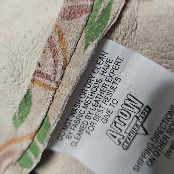 Floral Leather Jacket - Picture 6 of 16